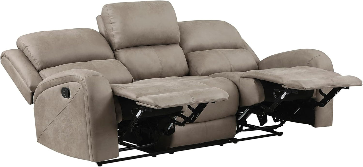 Lexicon Schmid 2-Piece Microfiber Reclining Sofa Set