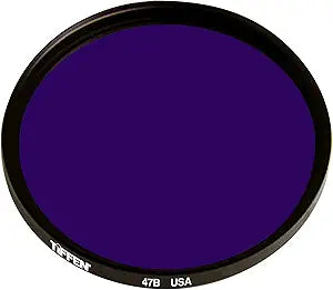 Tiffen 138mm Deep Blue #47B Color Balancing Filter — main product image