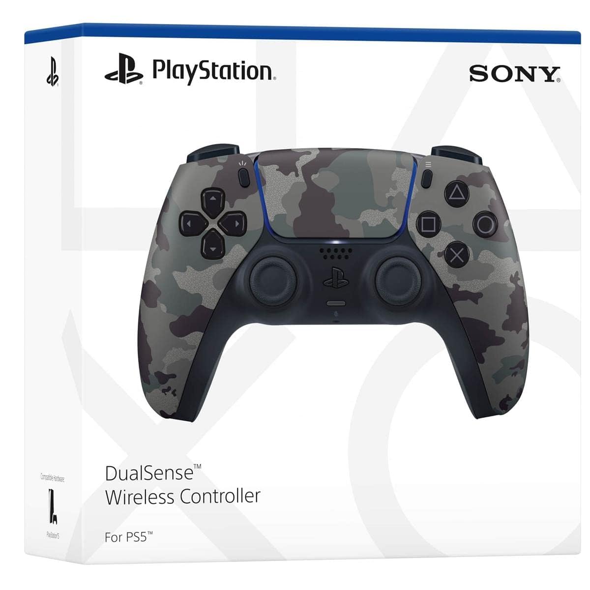 Sony DualSense Wireless Controller Gray Camouflage