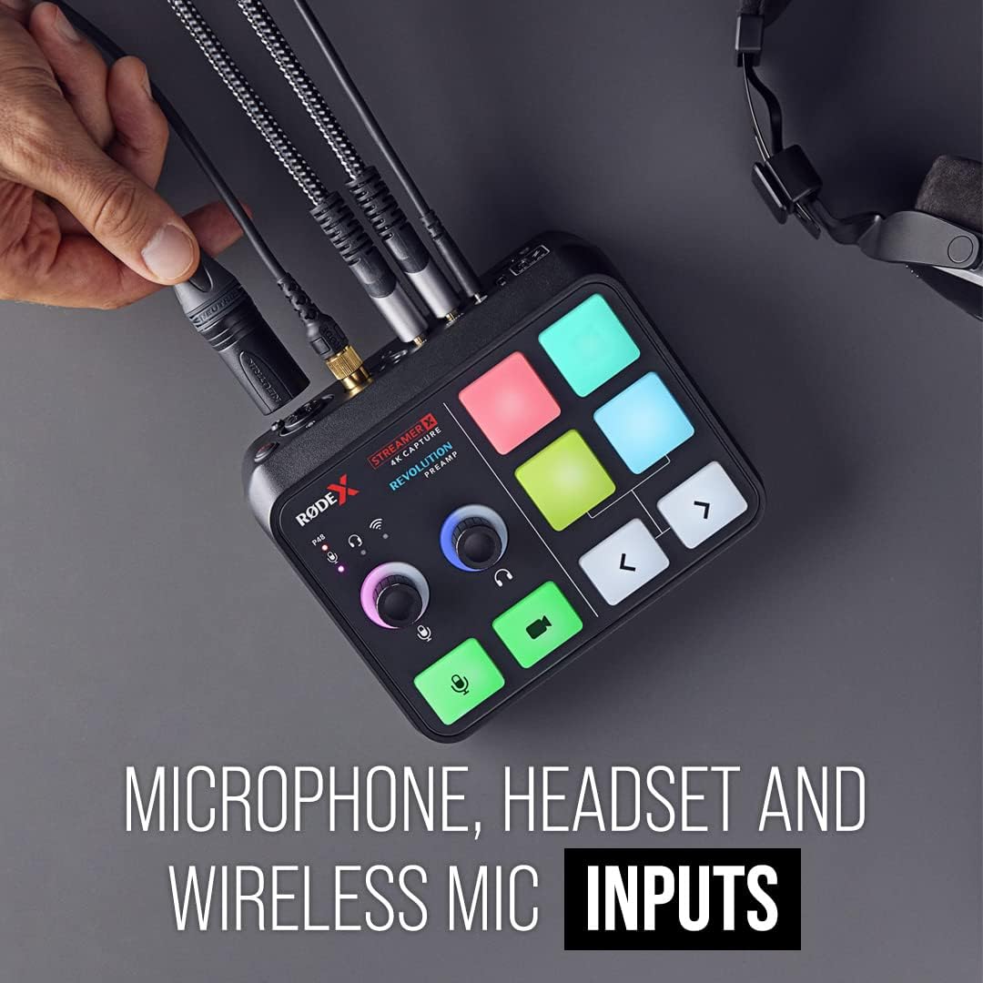 Rode STREAMERX Audio Interface & 4K Capture Card