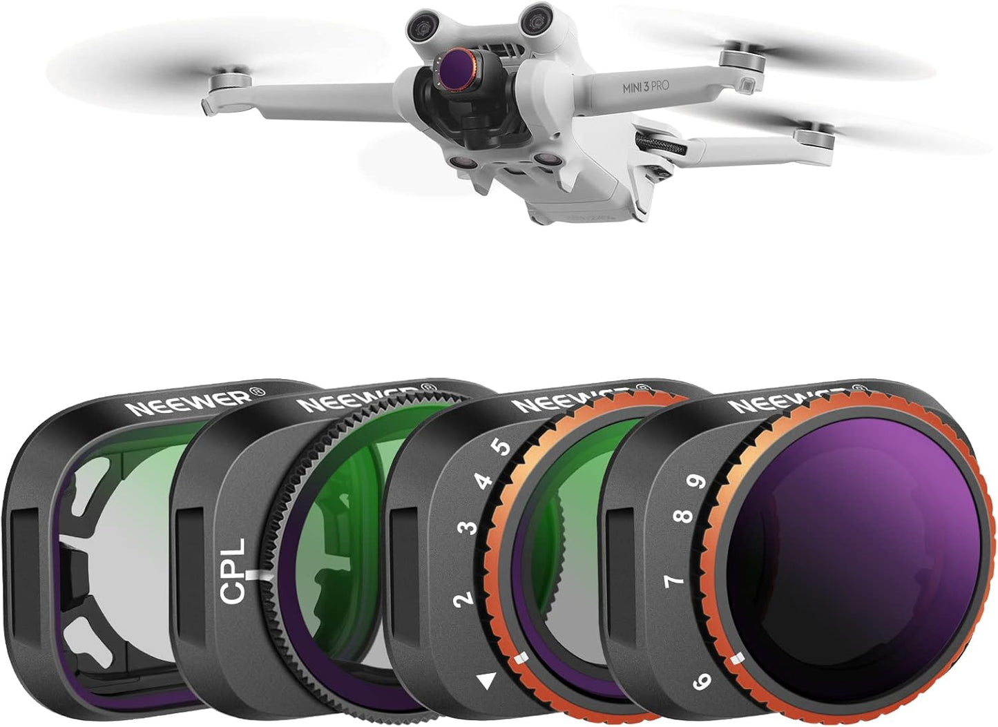 Neewer Limited Variable ND Filter Kit for DJI Mini 3/Pro