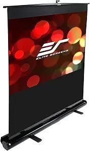 Elite Screens F100NWH ezCinema Portable Floor Projection Screen — main product image