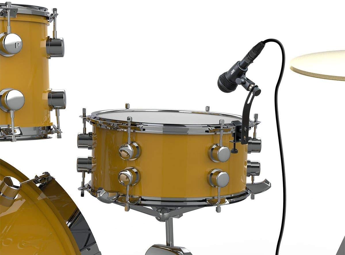 Monoprice 600007 Stage Right Drum Mic Kit: 7-Piece, XLR, Case Included