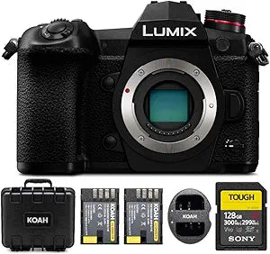 Panasonic DC-G9KBODY Lumix G9 Mirrorless Camera Body Bundle