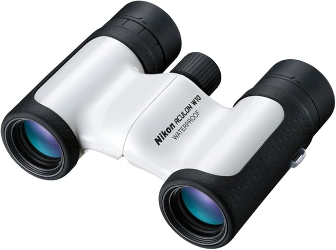 Nikon 16014 ACULON W10 10x21 White Binoculars — main product image