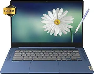 Lenovo Slim 3 Chromebook 14inch Touchscreen, Stylus Pen — main product image