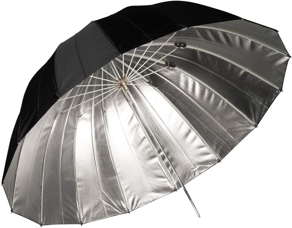 Westcott 5635 53in Apollo Deep Umbrella Silver