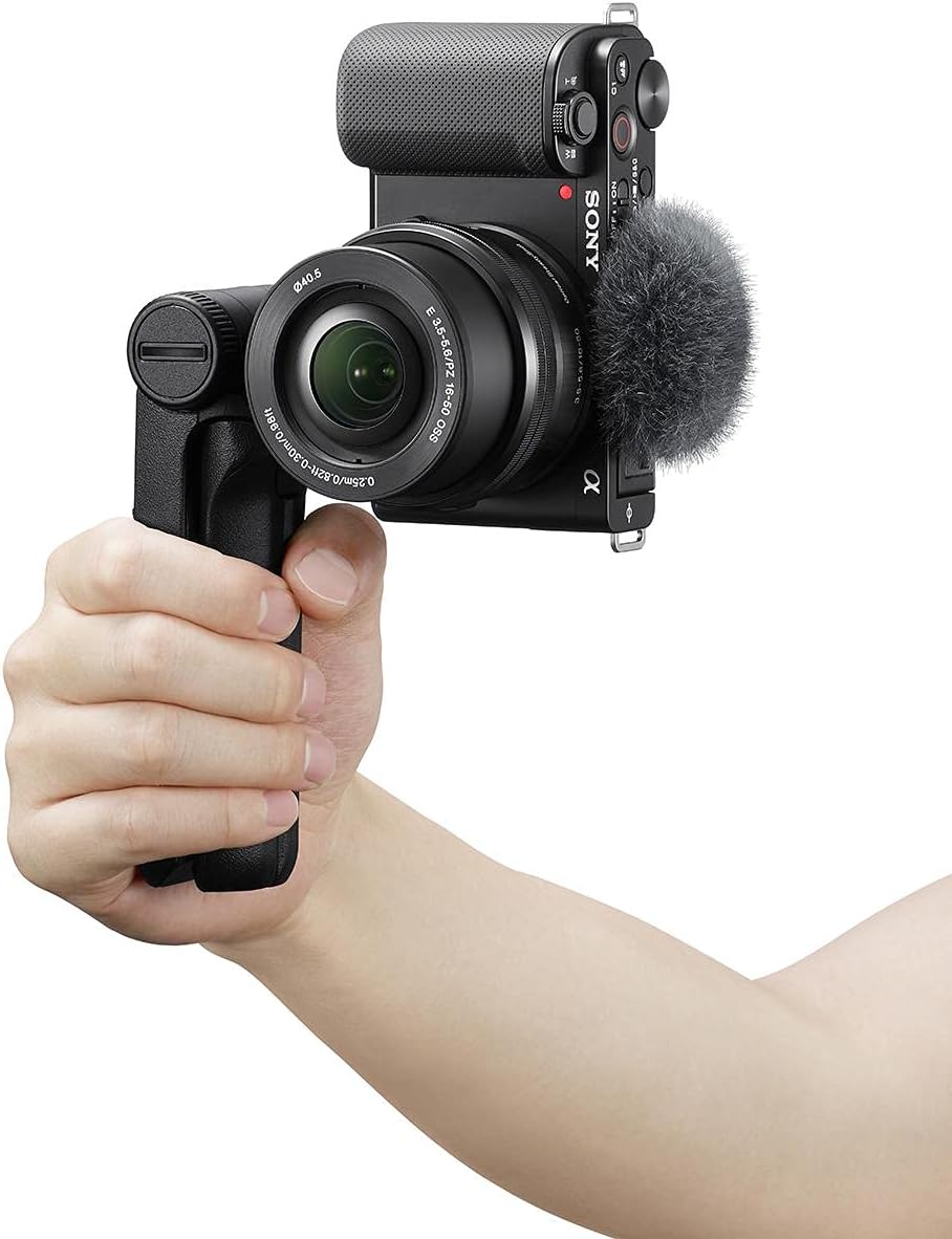 Sony ZV-E10 Mirrorless Vlogging Camera with 16-50mm & 55-210mm Lens Bundle