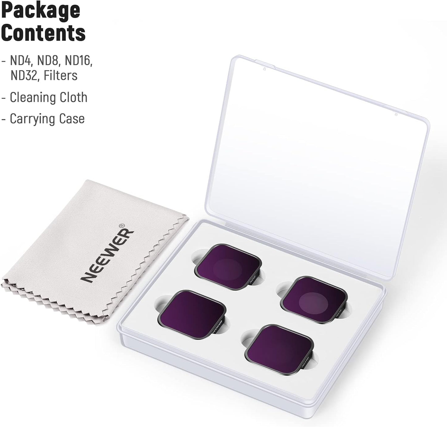 Neewer 10101888 GoPro Hero 10 9 ND Filter Kit