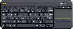 Logitech K400 Plus Wireless Touch Keyboard — main product image