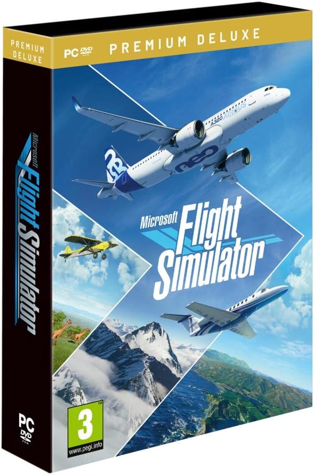 Microsoft 1154630 Flight Simulator Premium Deluxe Edition PC — main product image