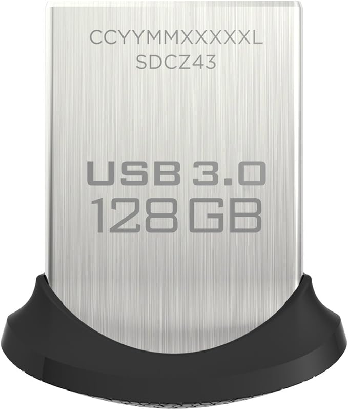 SanDisk SDCZ43-128G-GAM46 128GB Ultra Fit USB 3.0 — main product image