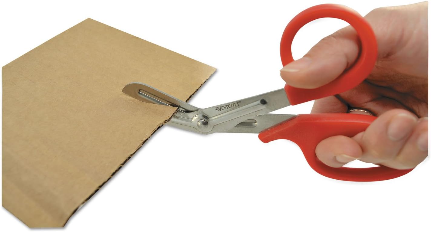 Westcott 10098 All Purpose Preferred Utility Scissors, 7"