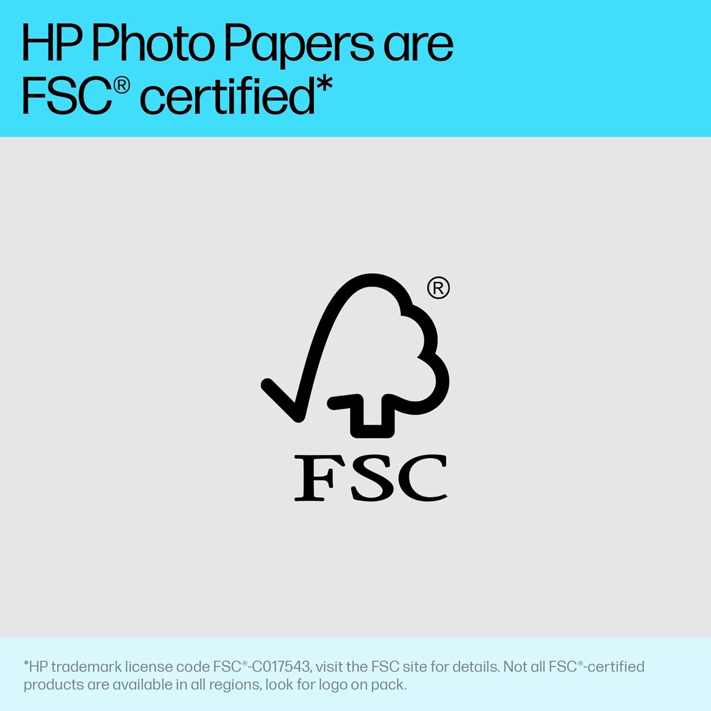 HP CH097A Everyday Glossy Photo Paper, 5x7, 60 Sheets