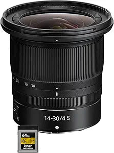 Nikon E10NKZ1430F4S 14-30mm f/4 Z Lens with CFexpress Card