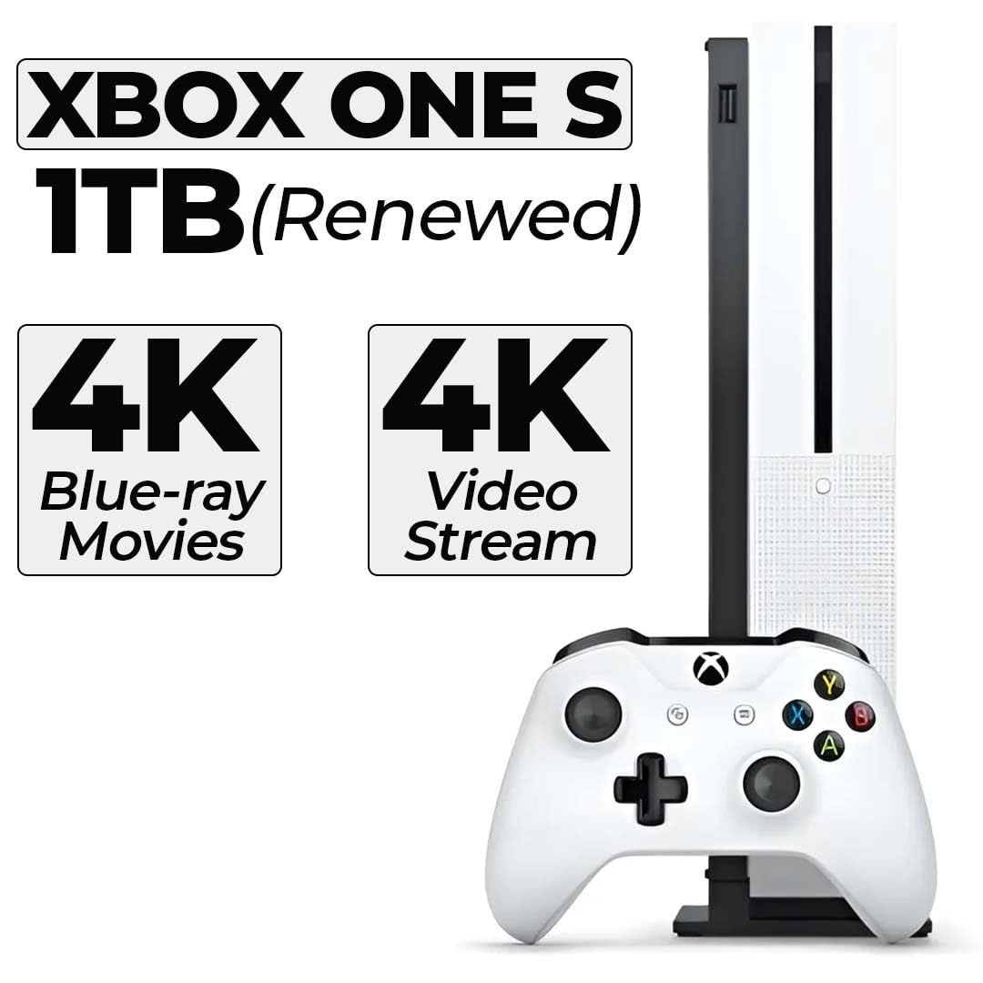 Microsoft Xbox One S 1TB All-Digital Console Bundle (Renewed)