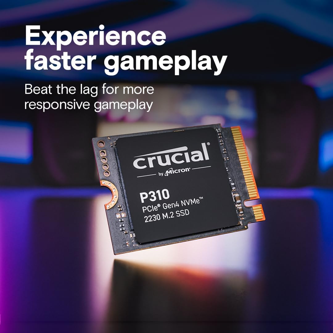 Crucial CT1000P310SSD2 1TB PCIe Gen4 2230 M.2 SSD