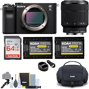 Sony Alpha a7C Full-Frame Mirrorless Camera Bundle — main product image