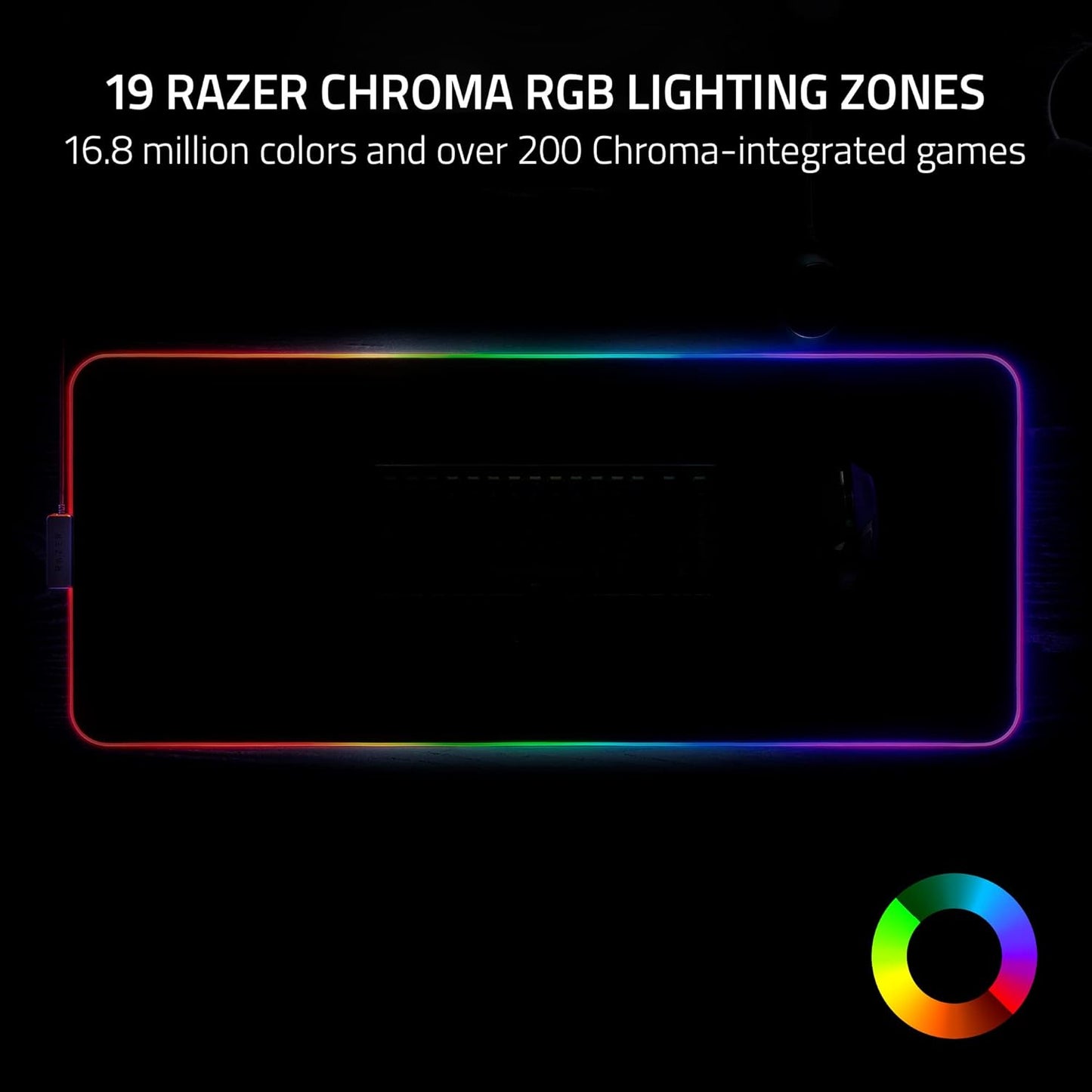 Razer RZ02-04490100-R3U1 Strider Chroma RGB Mouse Mat