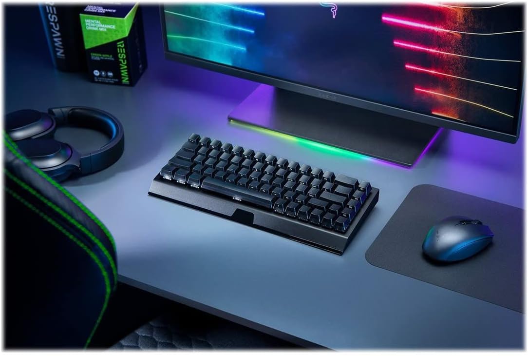 Razer RZ03-03891900-R3M1 BlackWidow V3 Mini Phantom Pudding Keyboard