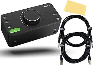 Audient EVO 4 USB Audio Interface Recording Bundle