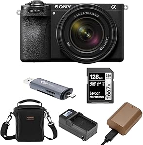 Sony Alpha a6700 Mirrorless Camera 18-135mm Lens Bundle