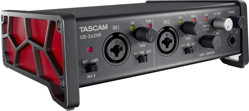 Tascam US2X2HR USB Audio Interface for Recording — main product image