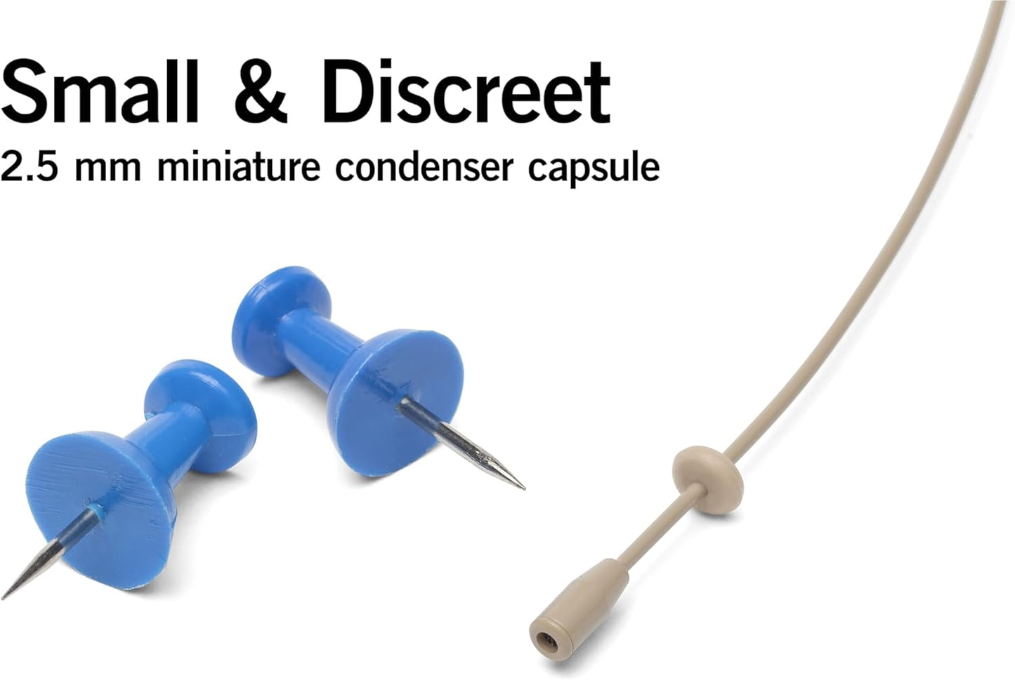 Samson SE50X Beige Omnidirectional Earset Microphone