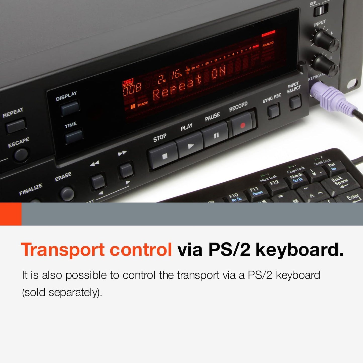 Tascam CDRW900SX Professional CD Recorder/Player