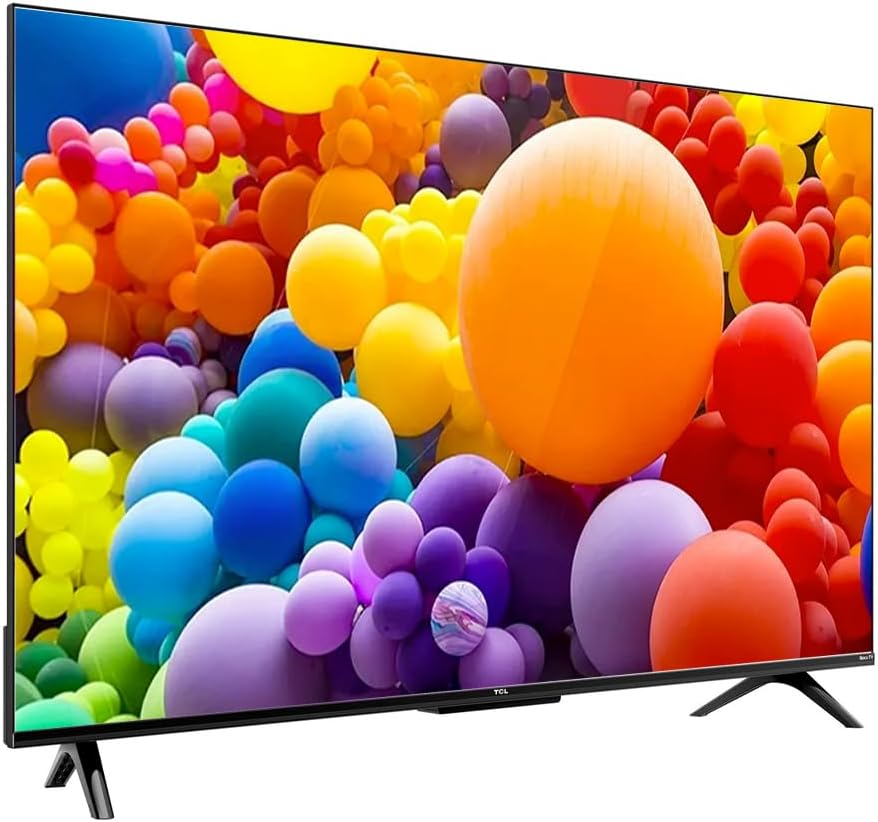 TCL 50S4 50-Inch 4K R0ku TV with Wall Mount, Renewed