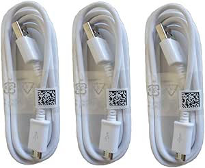 Samsung ECB1DU4EWE Micro USB Charging Cable 3-Pack
