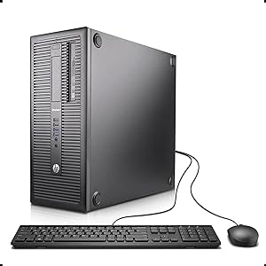 HP EliteDesk 800 G1 Tower i5 Desktop PC Renewed