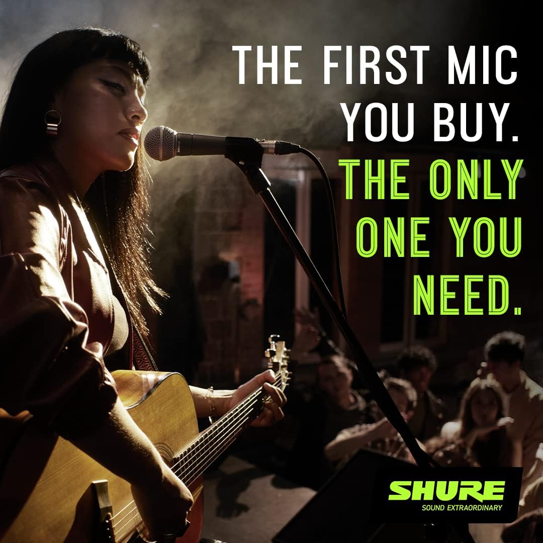 Shure SM58LC Vocal Microphone Dynamic Cardioid XLR