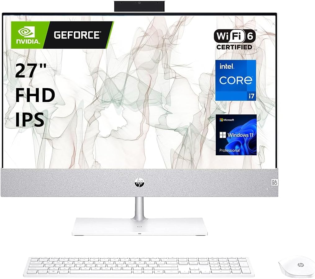 HP TPC-Q087 Pavilion 27" AIO Desktop RTX 3050