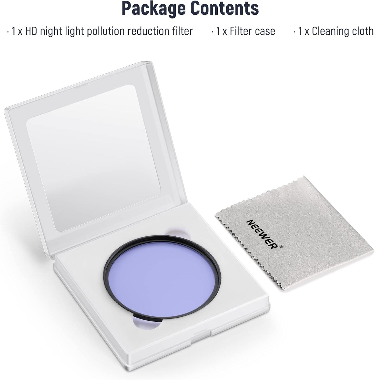Neewer 67mm Natural Night Filter HD Neodymium Glass