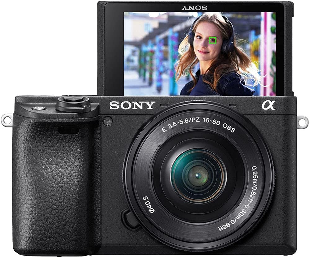 Sony ILCE-6400L/B a6400 16-50mm Lens Bundle