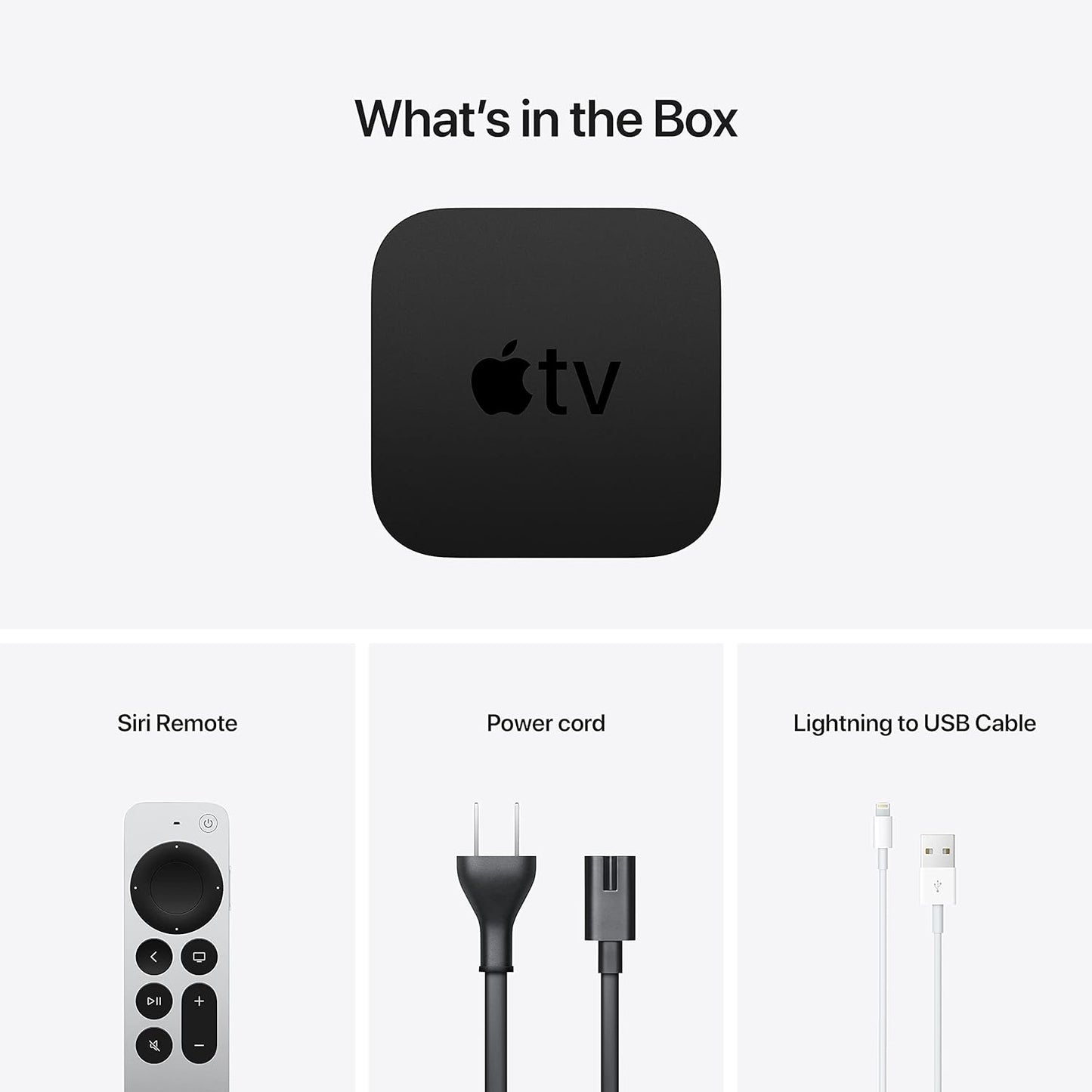 Apple MXH02LL/A 2021 Apple TV 4K 64GB (2nd Gen)