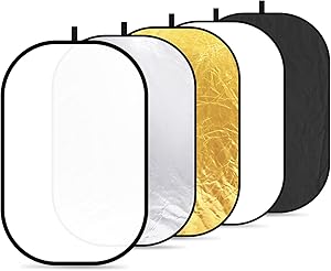 Neewer 10071556 40"x60" 5-in-1 Photography Light Reflector