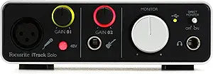 Focusrite AMS-ITRACK-SOLO-LIGHTNING iTrack Solo Lightning Interface — main product image