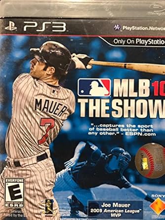 Sony PlayStation 3 MLB10 The Show Baseball Game — main product image