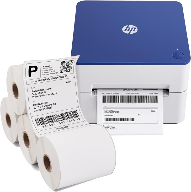 HP AMZHPKE24X6K4 4x6 Direct Thermal Shipping Label Printer — main product image