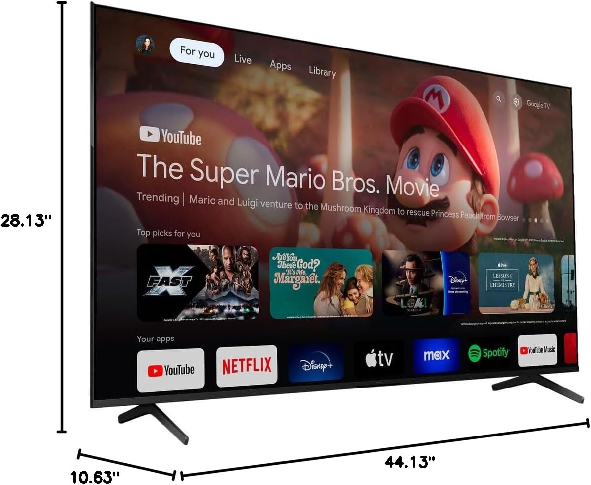 Sony E99SNK50S30 BRAVIA 50" 4K HDR Smart TV Bundle