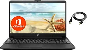 HP 15-dw1001wm 15.6" Thin Laptop - Intel N4020, 8GB, 128GB SSD, W10S