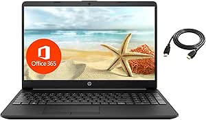 HP 15-dw1001wm Intel N4020 Budget Laptop Bundle — main product image