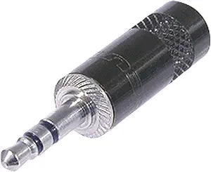 Neutrik NYS231B 3.5mm Stereo Audio Plug - Black — main product image
