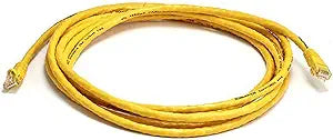 Monoprice 103392 Cat5e Ethernet Patch Cable - 10ft Yellow — main product image