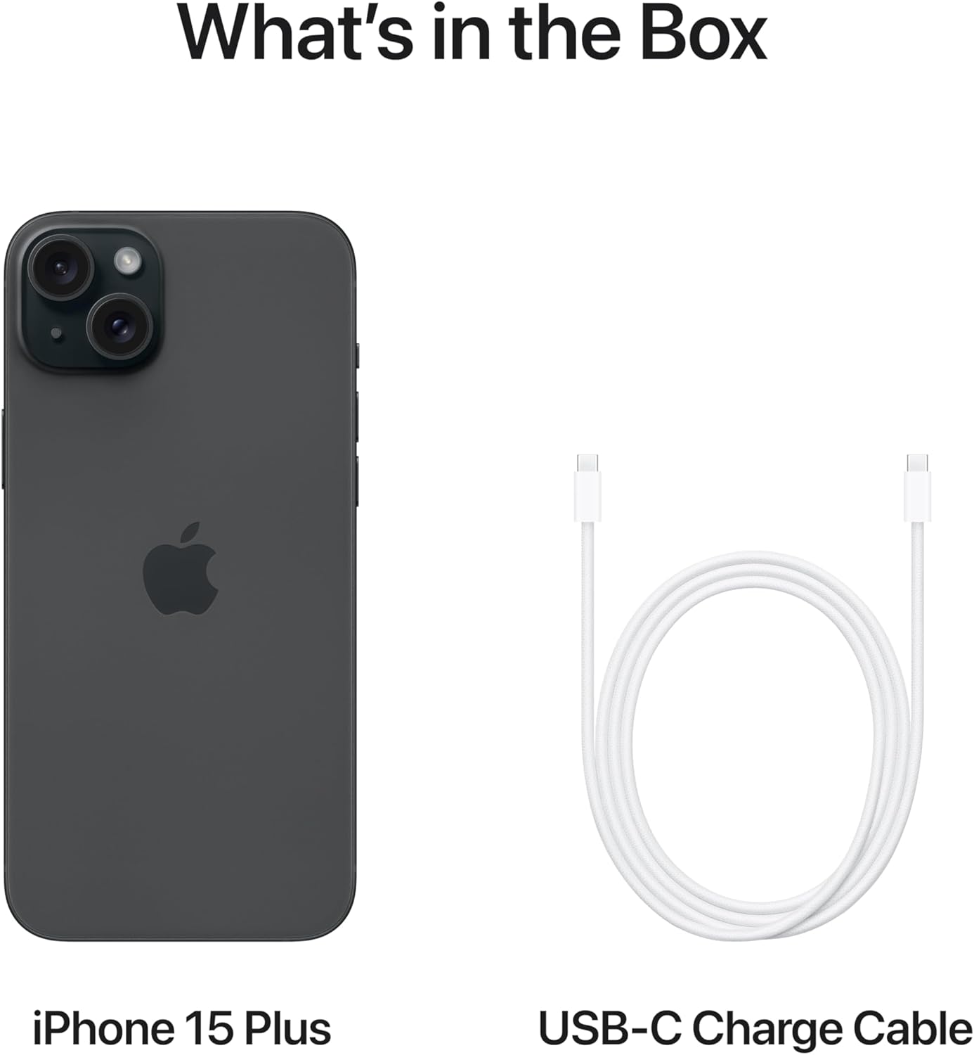 Apple MTXR3LL/A iPhone 15 Plus 128GB Black (SIM Free)