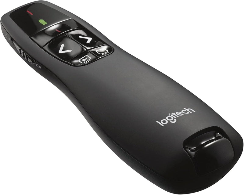 Logitech 910-001356 Wireless Presenter R400 - Presentation Remote with Laser — main product image