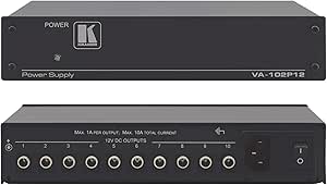 Kramer VA-102P12 12V DC Power Supply 10-Output — main product image