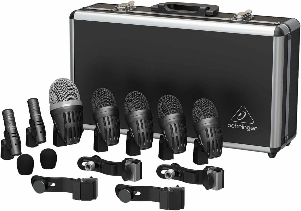 Behringer BC1500 Premium 7-Piece Drum Microphone Set